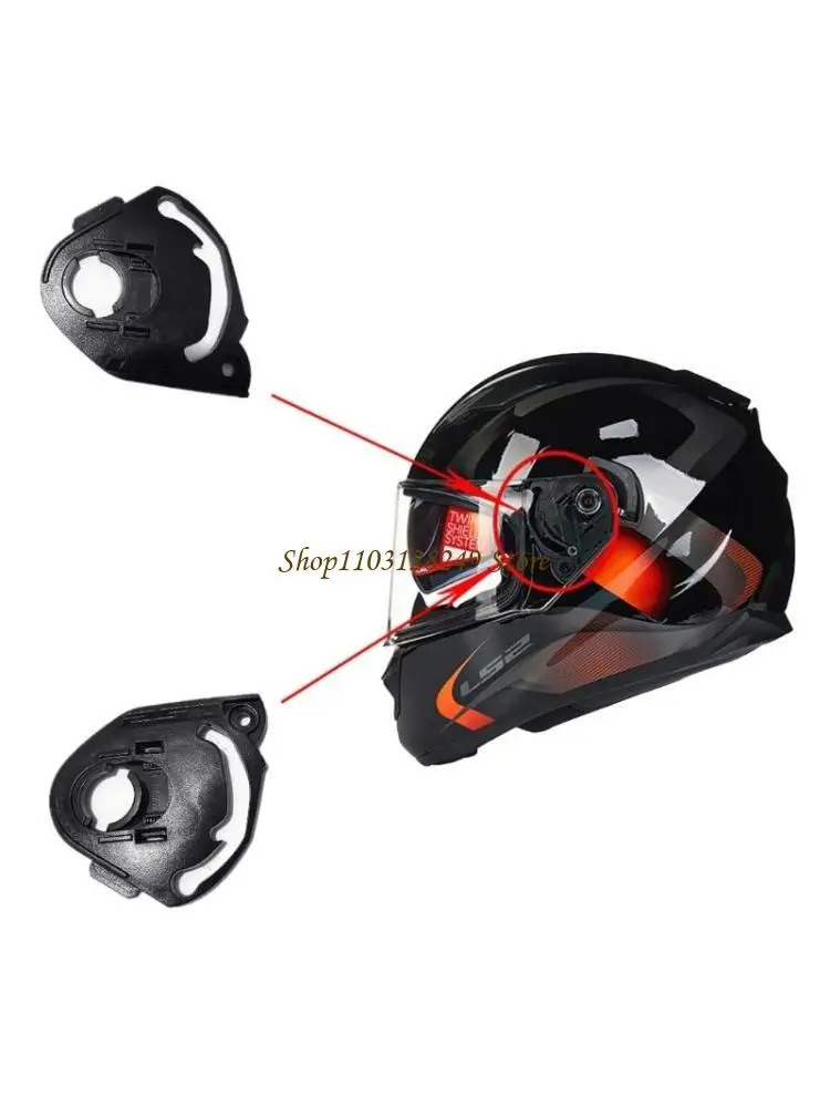 N5KD Base Plate Full Set Street Motorcycle Helmets Accessories for LS2 FF320 328 353 800 OF569 578
