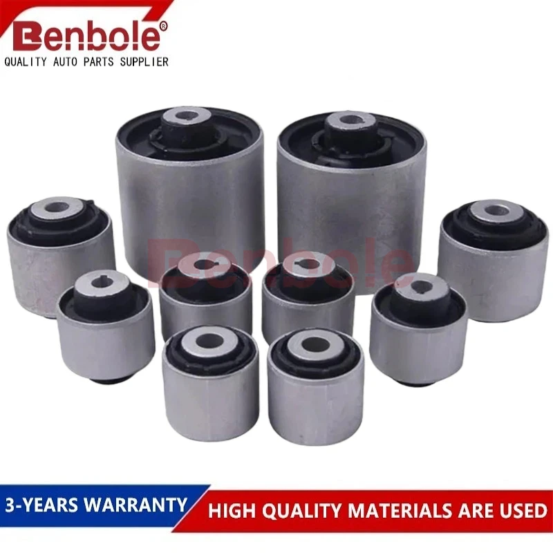 10Pcs Front Suspension Control Arm Bushing 8K0407515,8K0407183,4E0407181,4GD407182 For AUDI A4 B8 A4L S4 Q5 A5 A6 C7 RS4 RS6 A7
