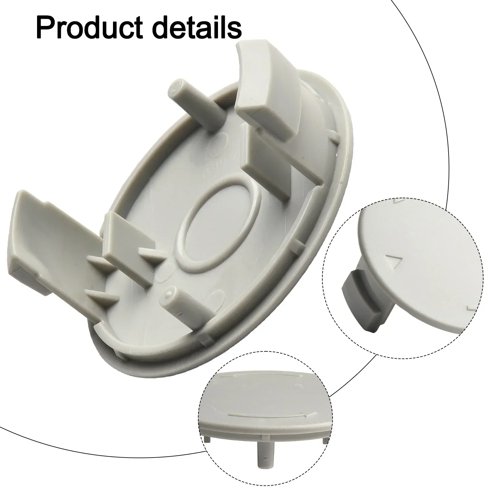 Cortador de Escova Carretel Tampa F016f05384 para Bosch Afs 2337 Aparador de Grama Carretel Capa Plástico Jardim Peças de Ferramentas de Substituição Peças
