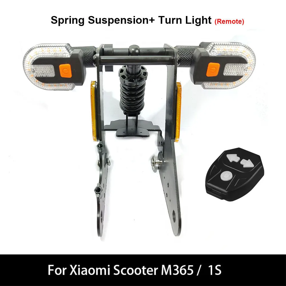 New M365 Rear Suspension Turn Signal 1S Rear Shock Absorber Replacement Parts For Xiaomi M365 Electric Scooter Accessory