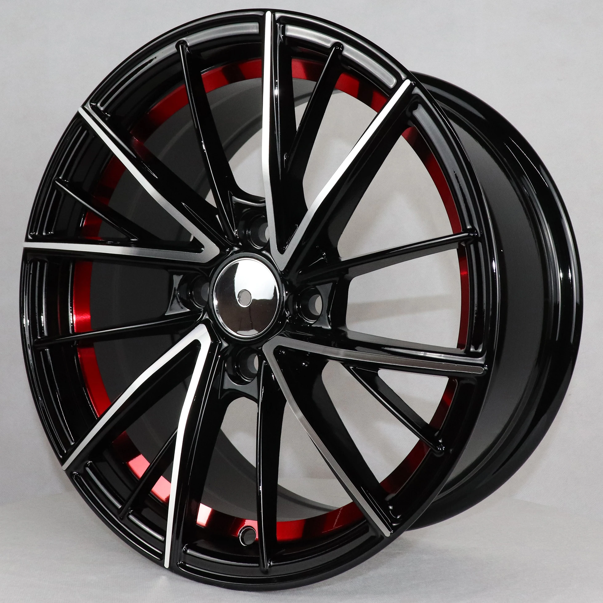 1PC passenger car rims size 15 pcd 100 alloy wheels 4/5 holes for car