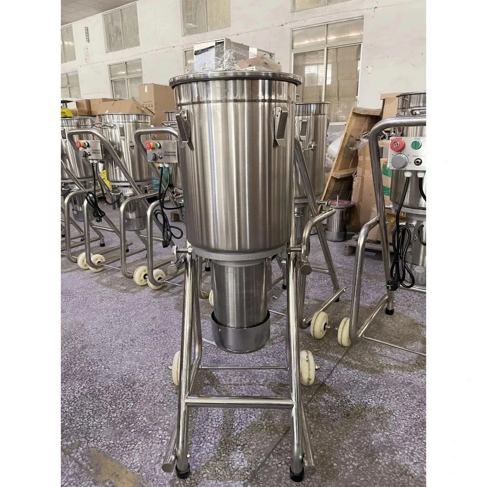 32L 1800W Electric Stainless Steel Chopper  Cutting Machine Cutter Machinery Meat Mixer