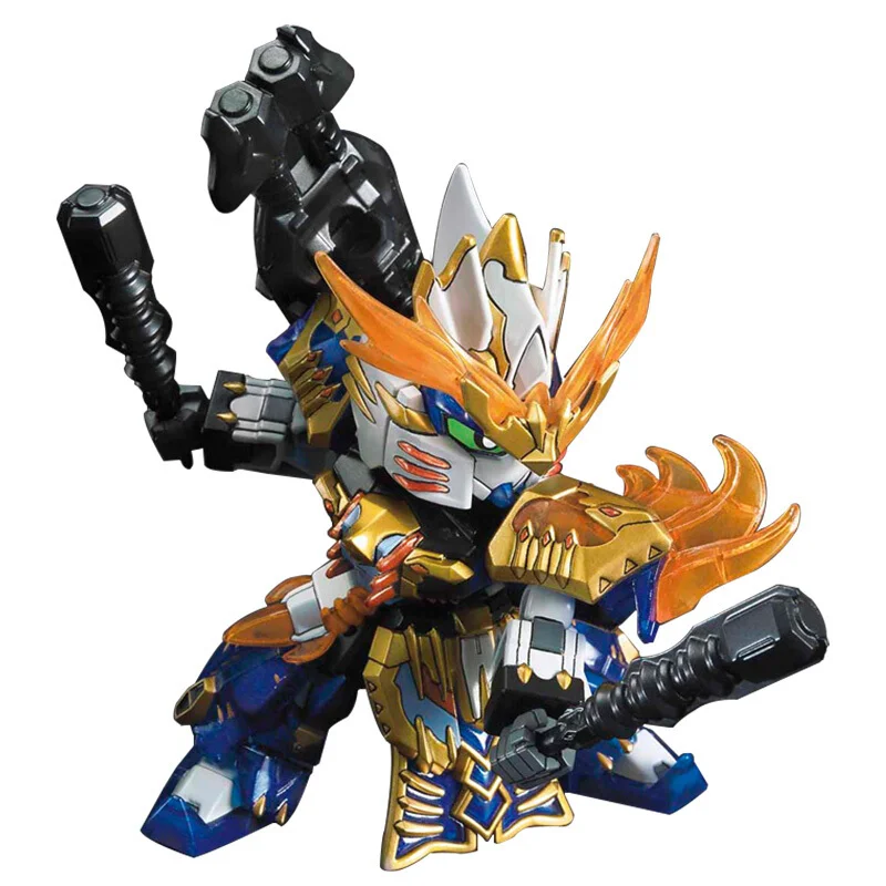 Bandai Genuine BB SD Gundam World Sangoku Soketsuden Taishi Ci Duel Gunpla Assembly Model Kit Action Anime Figures For Children