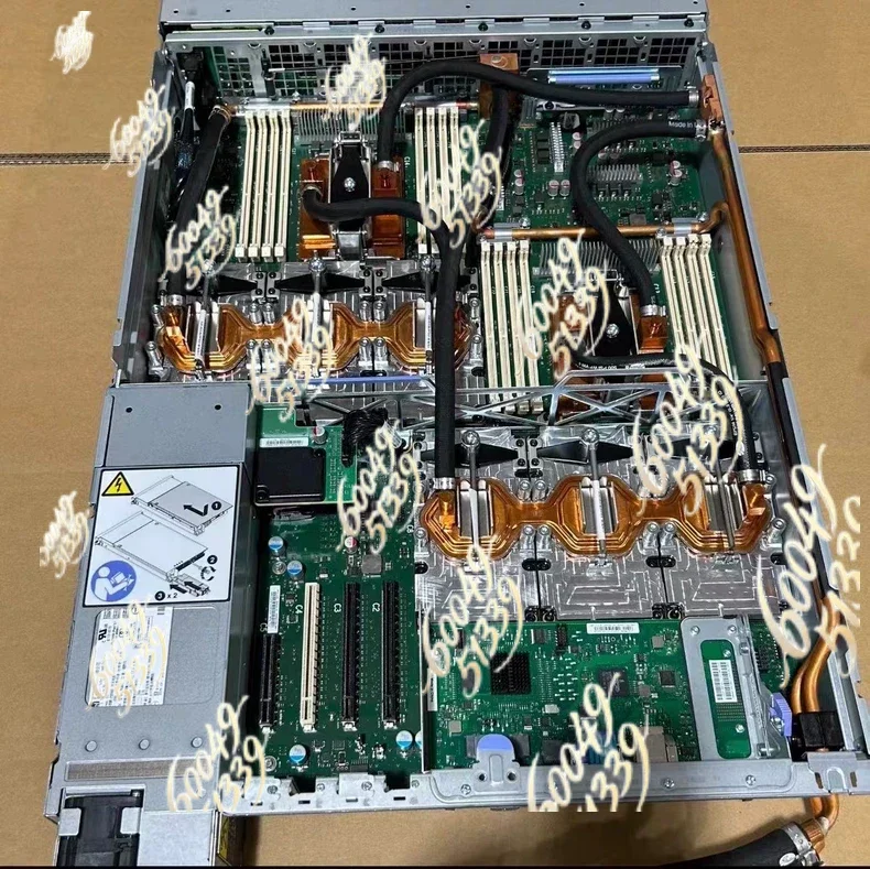 IBM AC922 server with 6 V100 16G cards SXM2 graphics card, water-cooled heat sink, dual CPU9316 processors. 6-Card Unicom NVLink