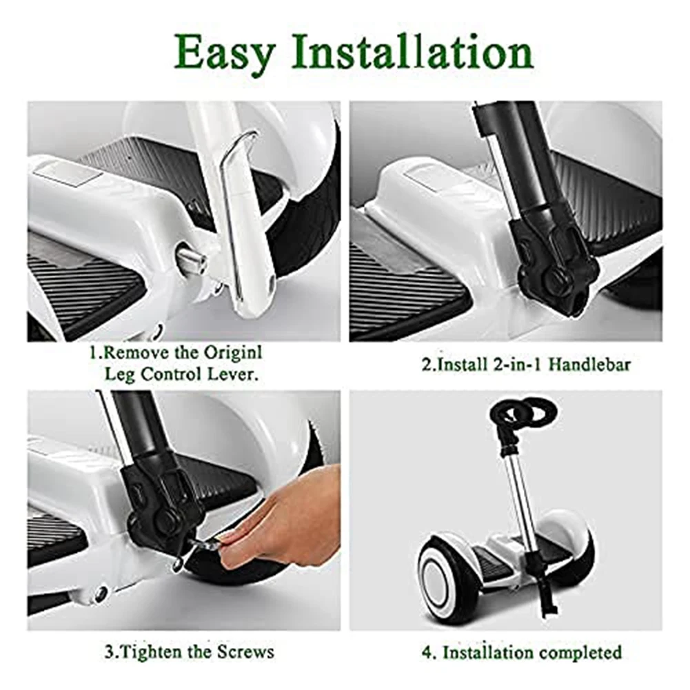 

AZ-Handlebar Suitable For Segway Ninebot Minipro Minilite Hoverboard Adjustable Three-In-One Function Pressure Handle