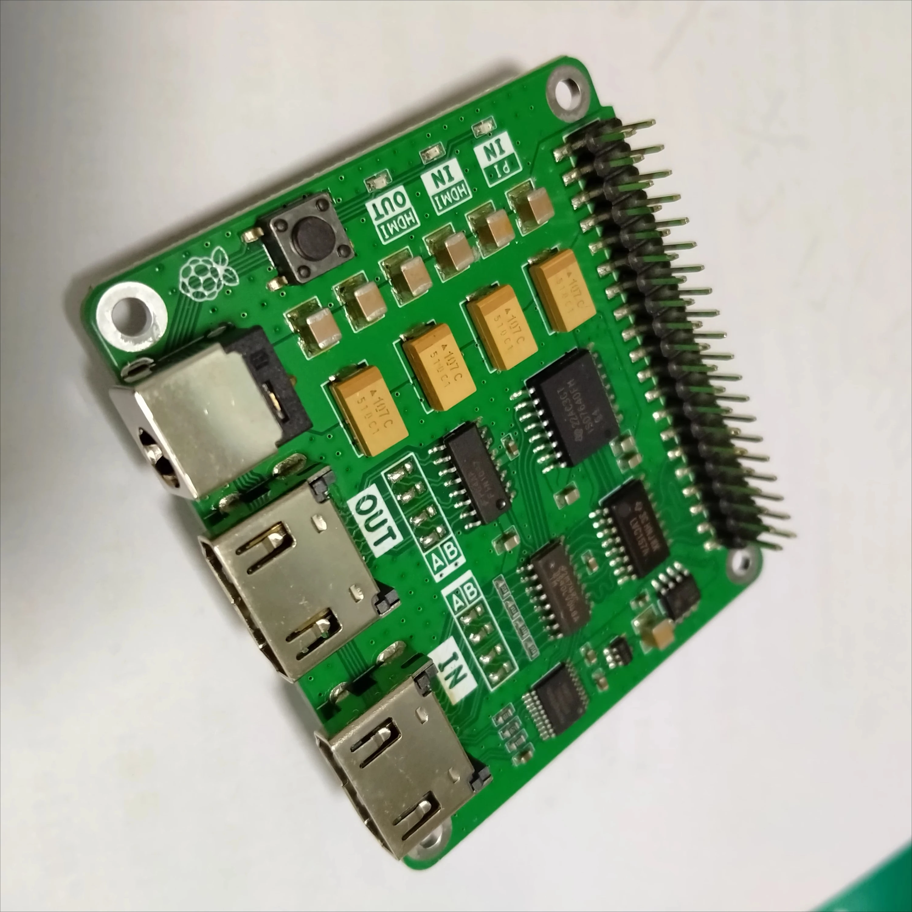 Placa de expansión de aislamiento físico de señal Raspberry Pi I2S