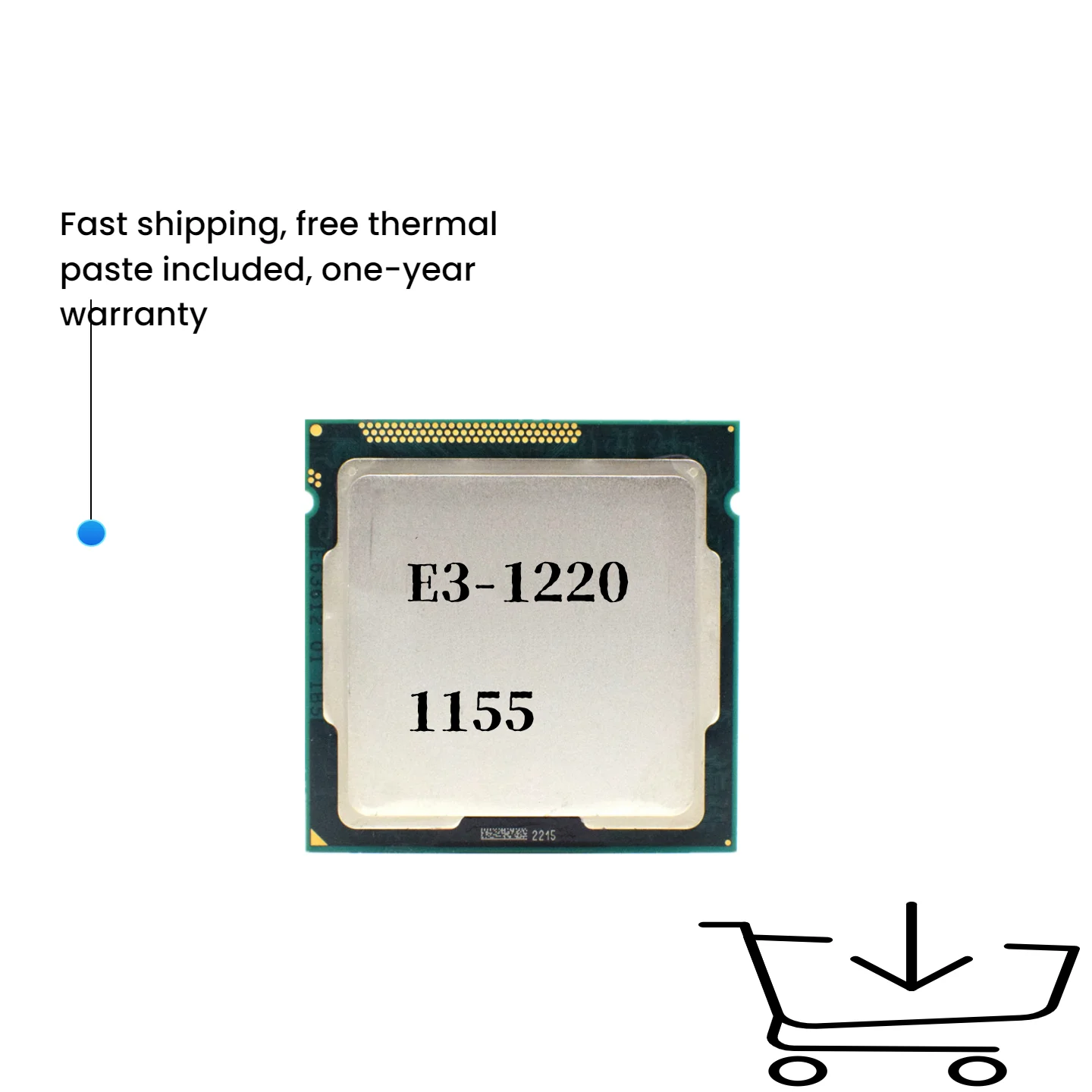 

Четырехъядерный процессор Xeon E3-1220 E3 1220, 3,1 ГГц, четырехпоточный процессор, 8 МБ, 80 Вт, LGA 1155