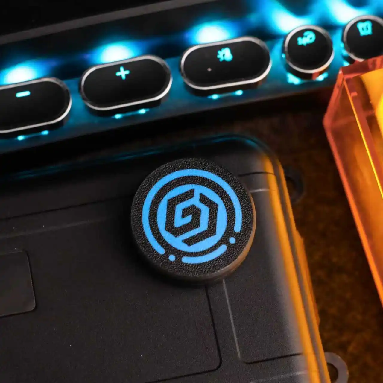 เหรียญหมุน GOFIT EDC Mechanical Dingding Coin 2.0 ของเล่นคลายเครียดแบบกดหมุน 3 มิติ ผลิตด้วยเทคโนโลยีการพิมพ์ 3 มิติ