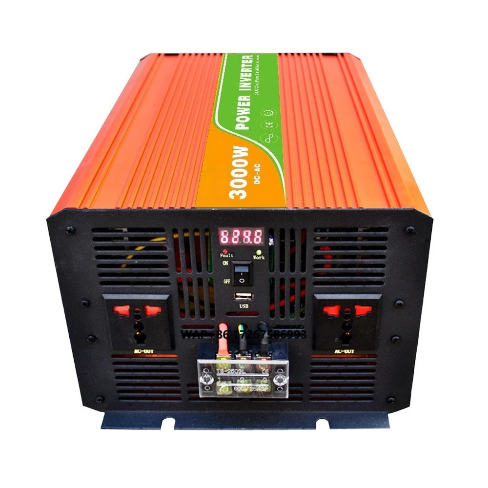 

Off Grid 220V 230V Single 12V Inverter 3000W