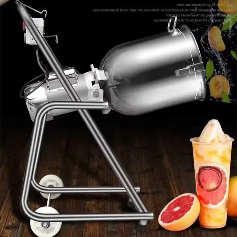Floor Standing 30L Commercial Ice Blender, Jam Mixer for Milkshake and Mung Bean Ice