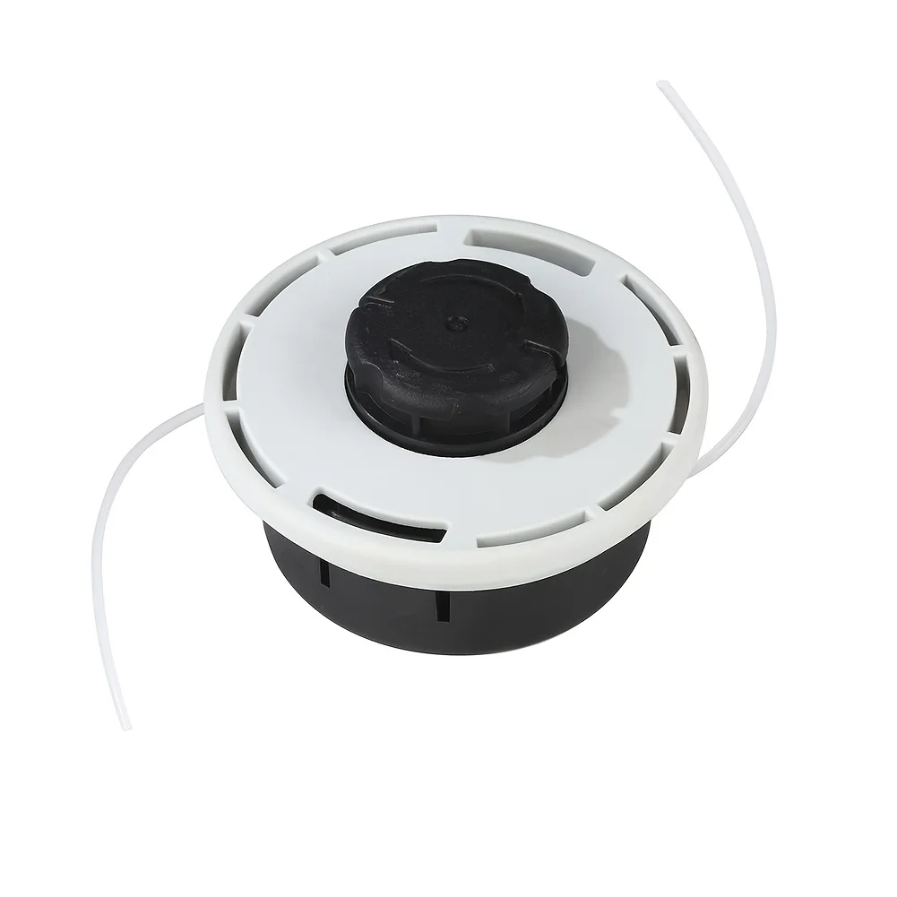 HORN Heavy Duty Auto Trimmer Head M10×1.25 Dual Line Plastic Replacement Head Fit Gas Brush Cutter For Home & Professional Lawn