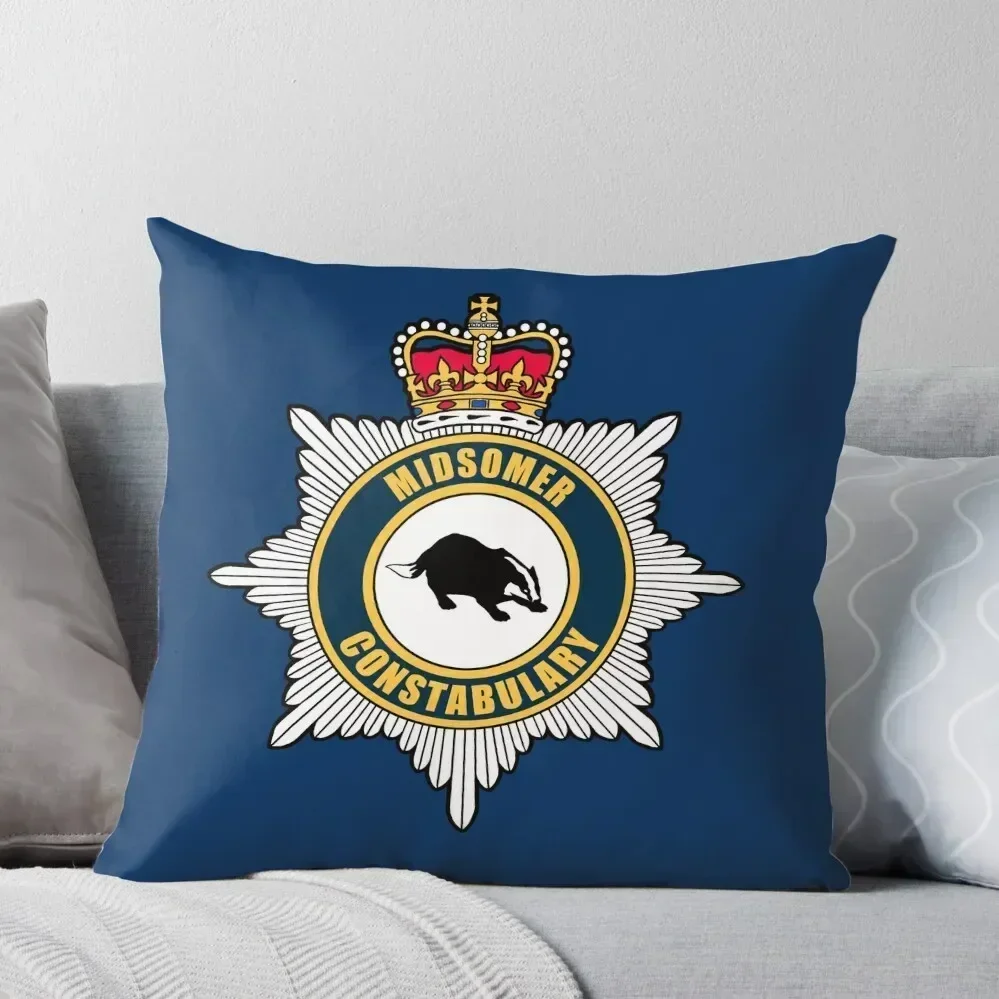 MIDSOMER CONSTABULARY Throw Pillow Cushion Cover Cushions For Children Sofa Cushions Covers pillow