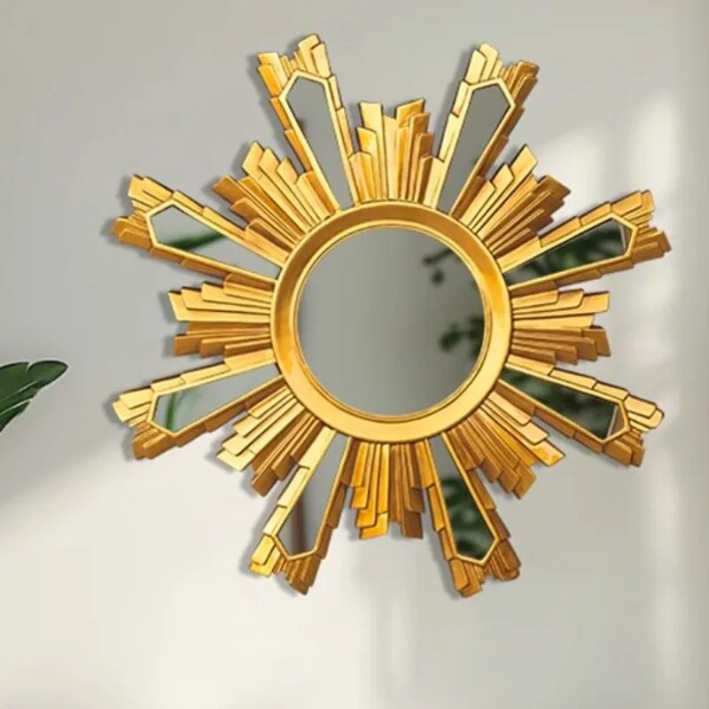 European Irregular Mirror Lounge Unique Xenomorph Creative Cheap Aesthetic Relaxing Mirror Save Space Spiegels Home Decoration