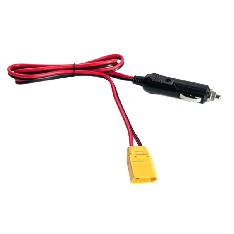 D5BB Plugs to XT90 Male Power Cord for Motorcycle & Car Use 100cm/150cm