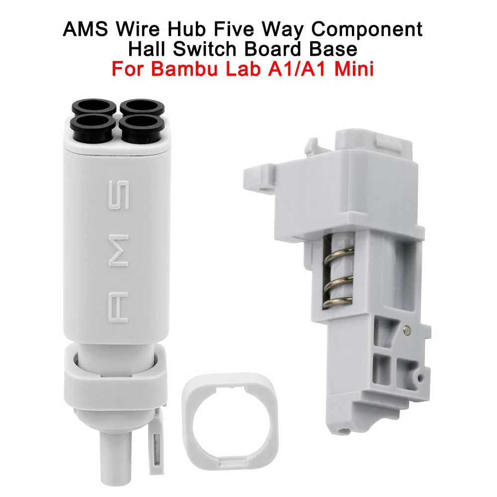 Für Bambu Lab A1 AMS Wire Hub Fünf-Wege-Komponentenschalter Verbrauchsmaterialien für Bambulab A1 Mini AMS Lite 3D-Drucker Zubehörteile – Detail 9