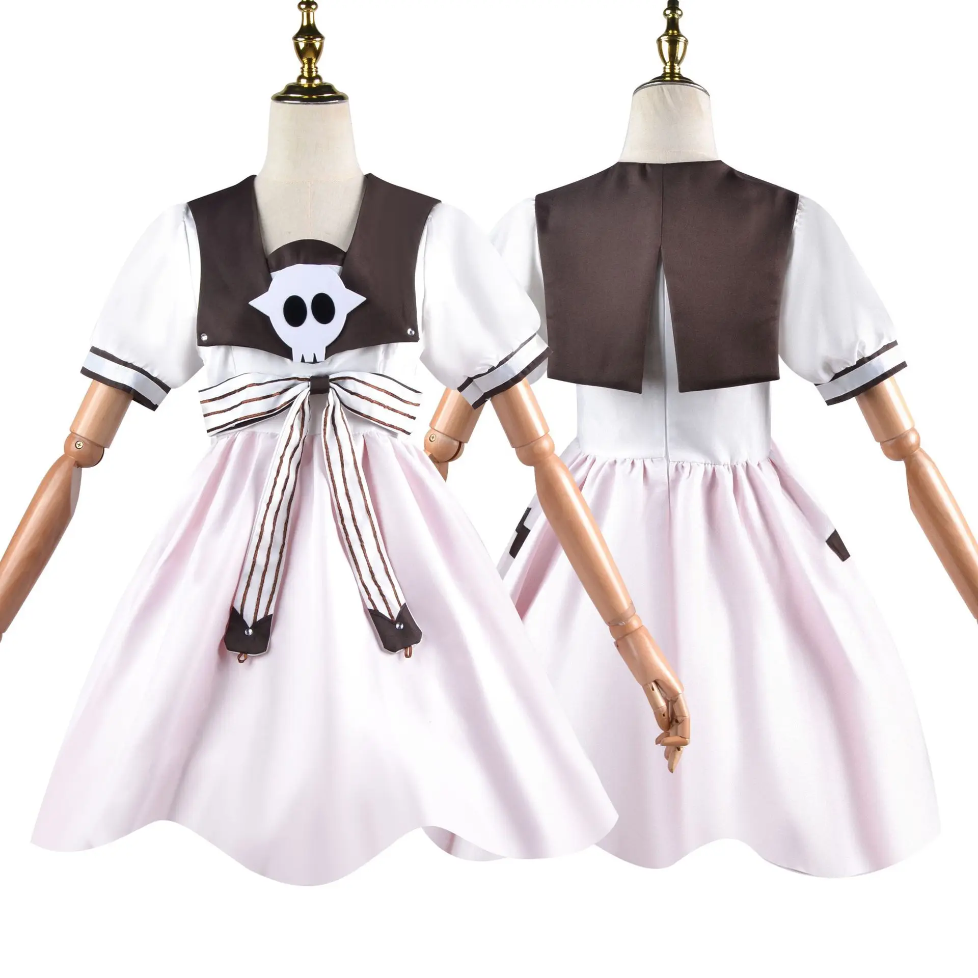 Kostium Cosplay Yashiro Nene Anime Toilet-Bound Hanako-kun Peruka Sukienka Nakrycie Głowy Rekwizyt Strój Halloweenowy