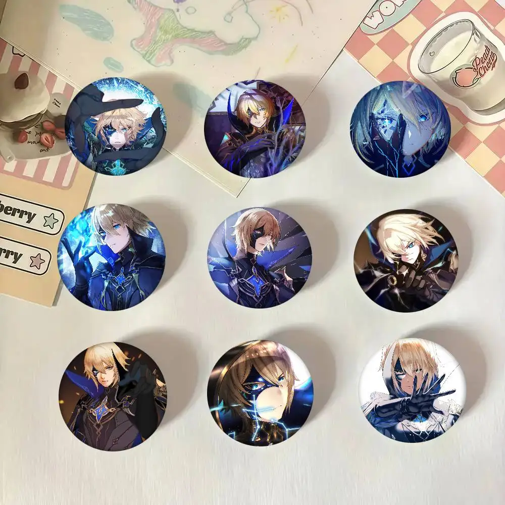 Dainsleif Genshin Impact Spiel Runde Abzeichen Kreative Brosche Kleidung Rucksack Zubehör Anstecknadel