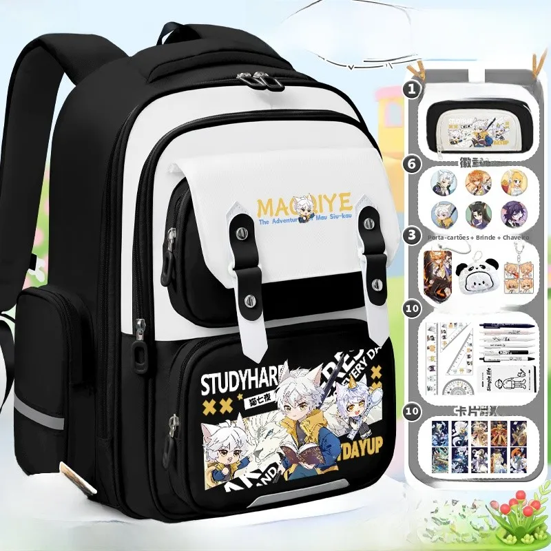 qimao-junior-nine-story-supportive-backpack-casual-large-capacity-elementary-school-student-stress-reliever-double-should