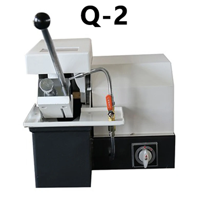 380V 1.1KW Manual Metallographic grinding polishing machine microscope sample cutter inlaying machine rating analyzer