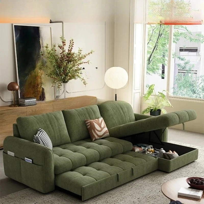 D18Sofa Living Room Living Room Multi-functional Dual-purpose Storage Sofa Bed Princess CombinationD9