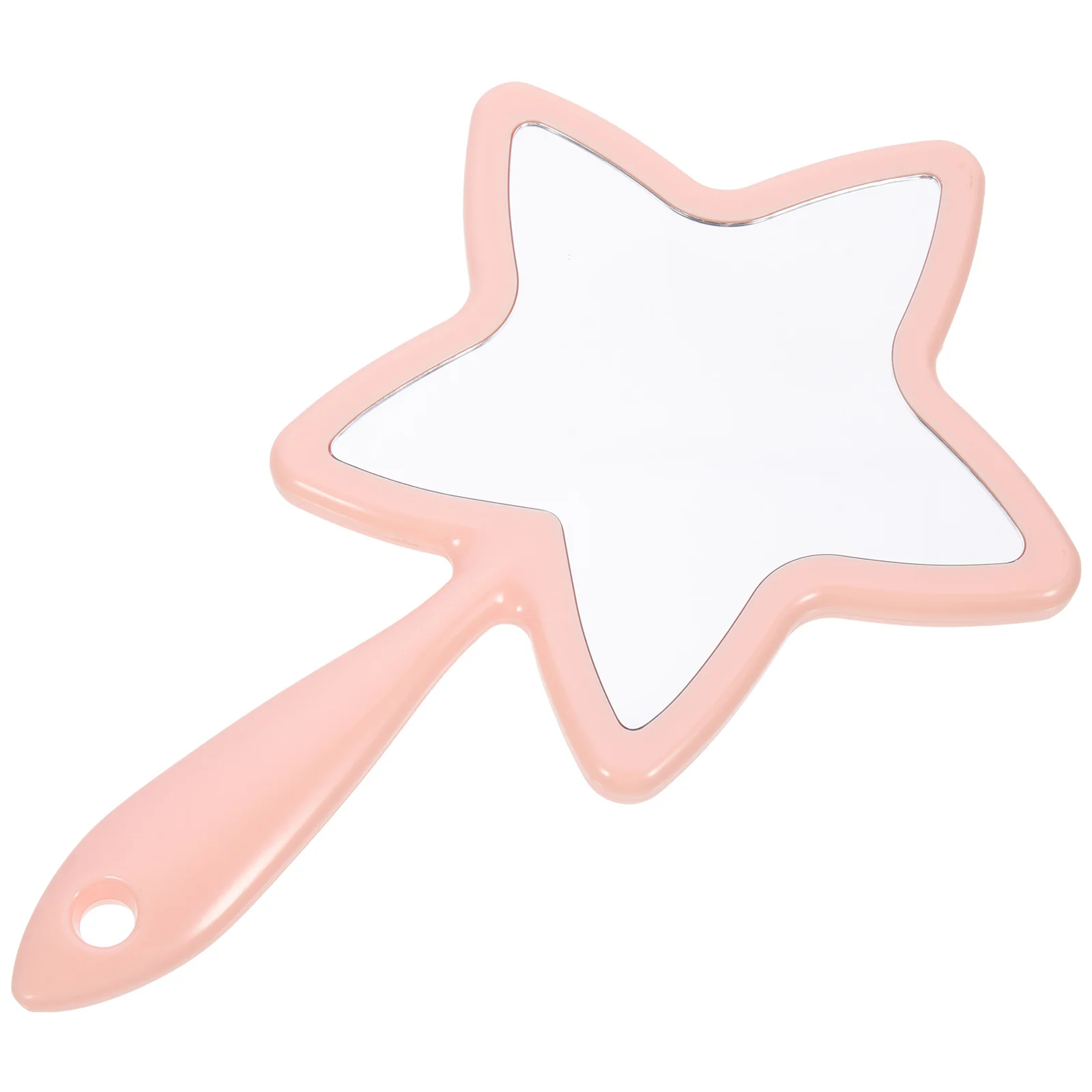 

1Pcs Portable Makeup Mirror Handhold Compact Mini Mirror for Facial Care Eyebrow Trimming Outdoor Use