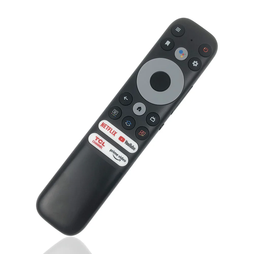 جهاز التحكم عن بعد الصوتي الأصلي ، TCL S546 R646 QLED 4K UHD التلفزيون الذكي ، RC902N ، FMR1 ، 43 ، 50 ، 55 ، 55 ، 65 ، 75R646 ، 55 ، 65 ، 75S546