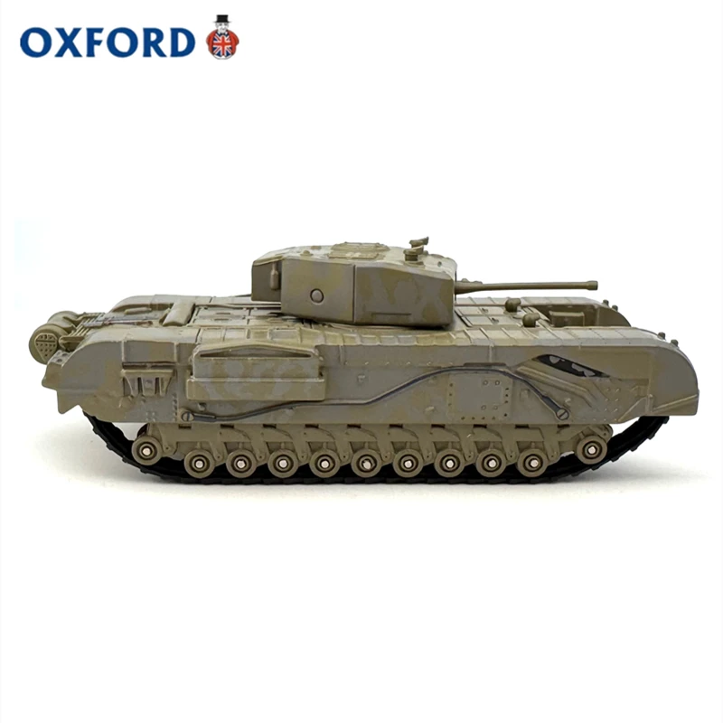 Diecast OXFORD 1:76 escala Chugir Tank 142RAC Toni 1943 modelo de coche de aleación militar de la Segunda Guerra Mundial juguete coleccionable exhibición de recuerdos