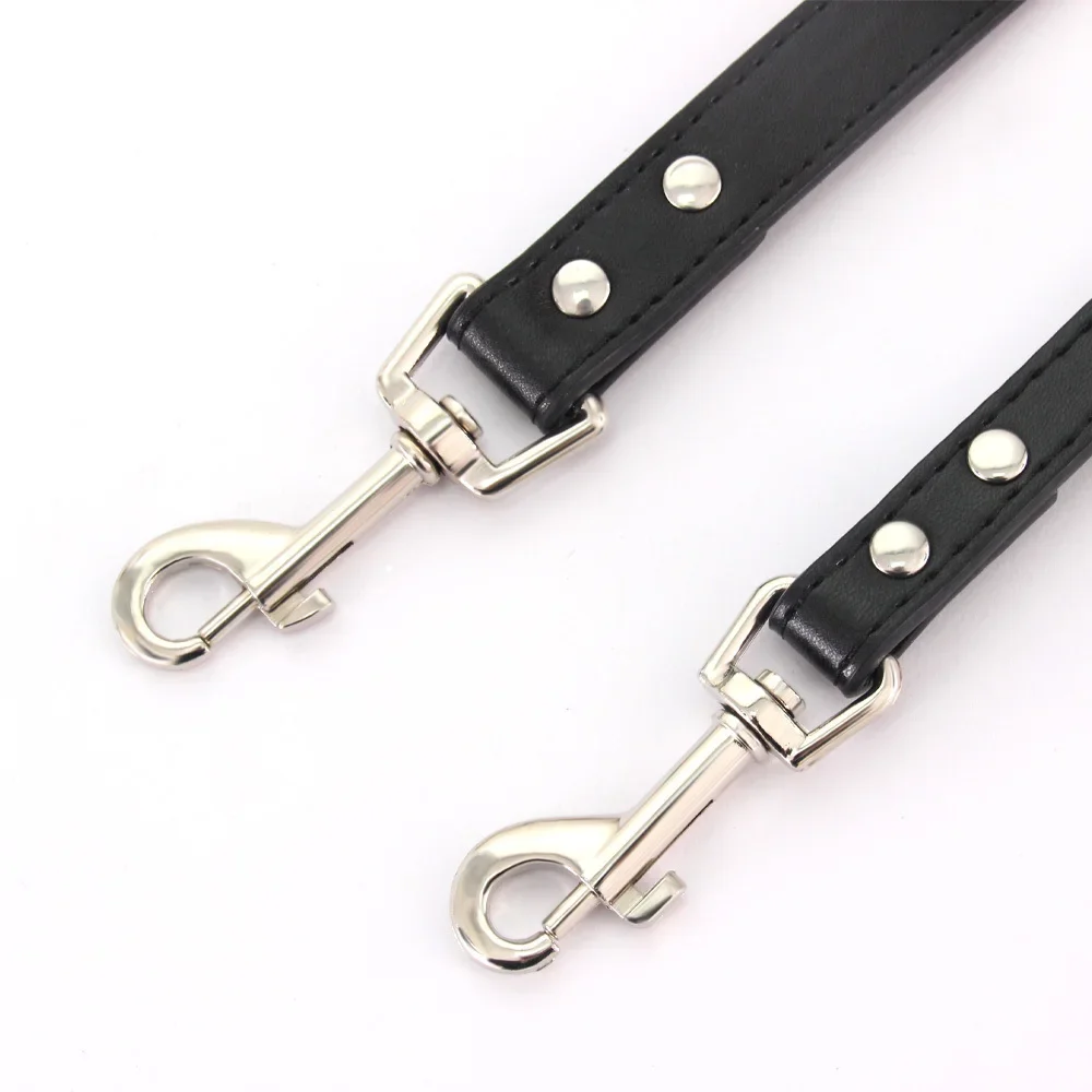 16 Colors Dog Leash Soild Color Leather Pet Walking Training Leads For Small Medium Large Dogs Cat In Collar And Harness 120cm