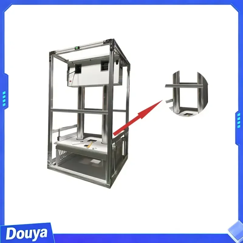 Factory Aluminium LED Screen Camera Drop Down Motorized Projector Lift Hanger Hidden Ceiling Mount with Remote Control