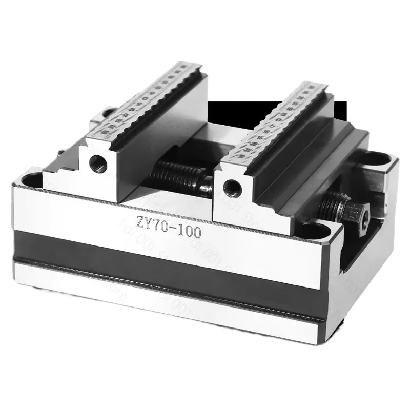 ZY90-150 Self-Centering CNC Vice, 4/5 Axis Precision Turntable Fixture Flat Jaws for Machining Centers
