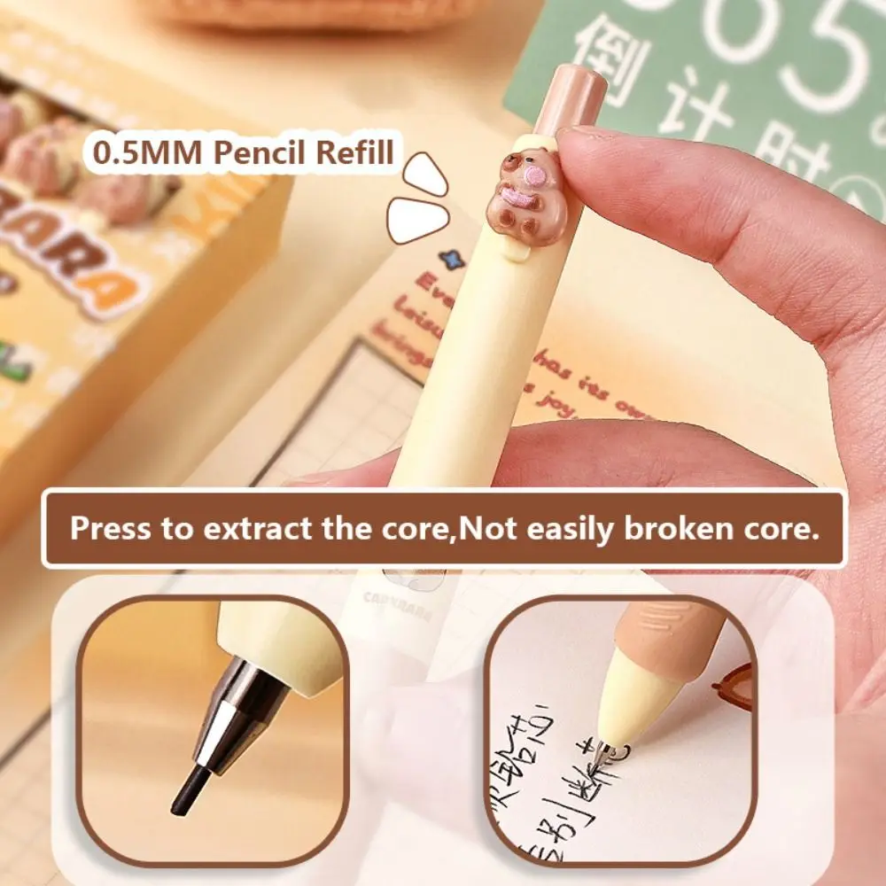 4Pcs 0.5/0.9MM Mechanical Pencil Pen Holding Posture Correction Automatic Pencil Sketch Comics Design Drawing Writing Tool