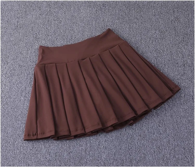 Schnell trocknende, plissierte Tennisröcke für Damen mit mittlerer Taille, niedliche sportliche Workout-Laufsport-Golf-Skorts – Detail 15