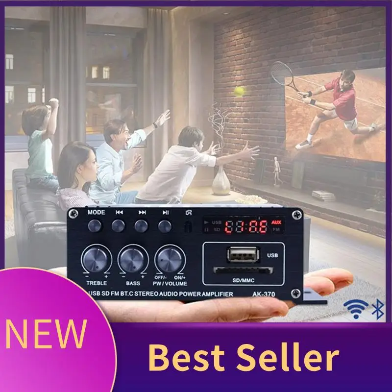 

M07K-мини цифровой аудио автомобильный усилитель синего света стерео аудио усилитель для домашнего кинотеатра клубная музыка