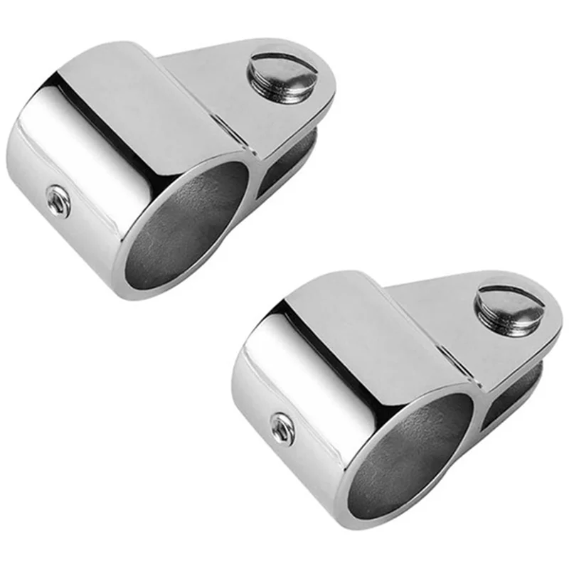 ABMS-2 Pcs Bimini Top Jaw Slide Marine Parts Boat Hardware Fitting 316 Stainless Steel Inside Dia 1 Inch 25.4Mm