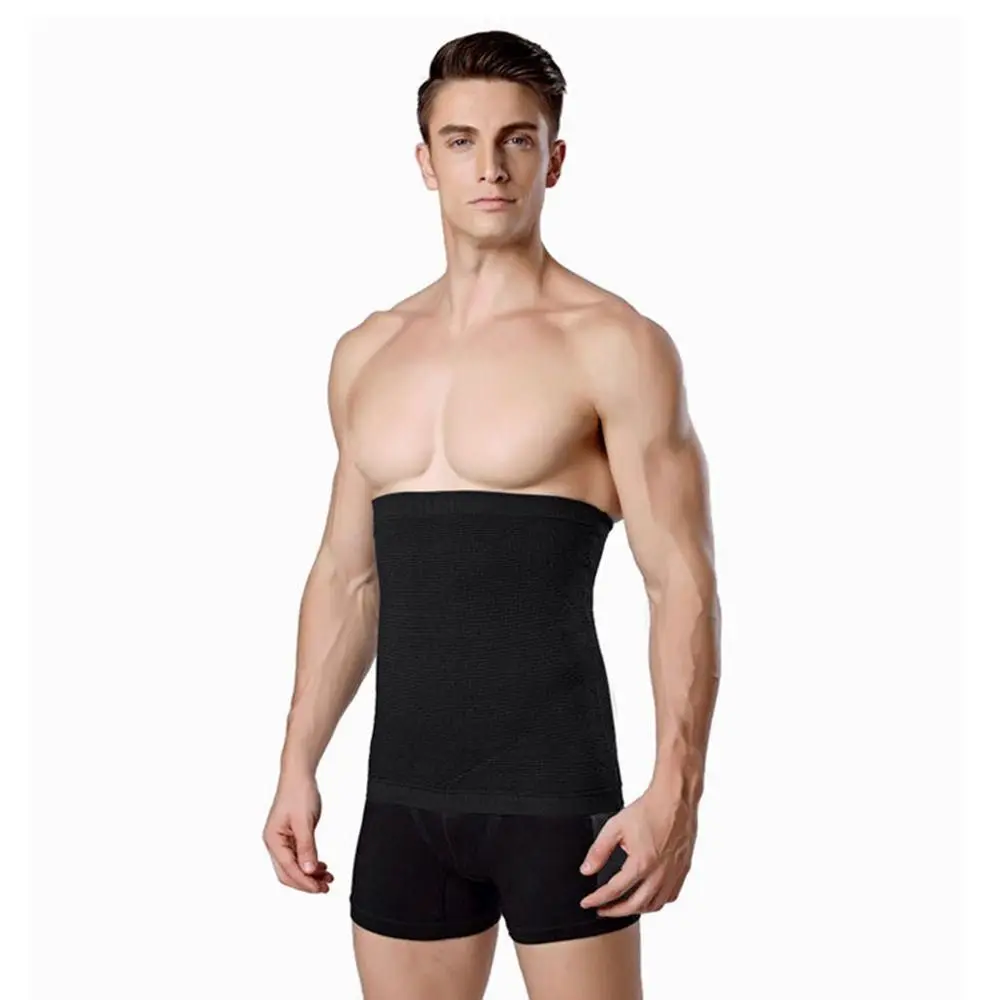 Compression Shapewear For Men Male Tummy Control Abdomen Corset Waist Trimmer Belt Slimming Body Shaper Waist Trainer Corset