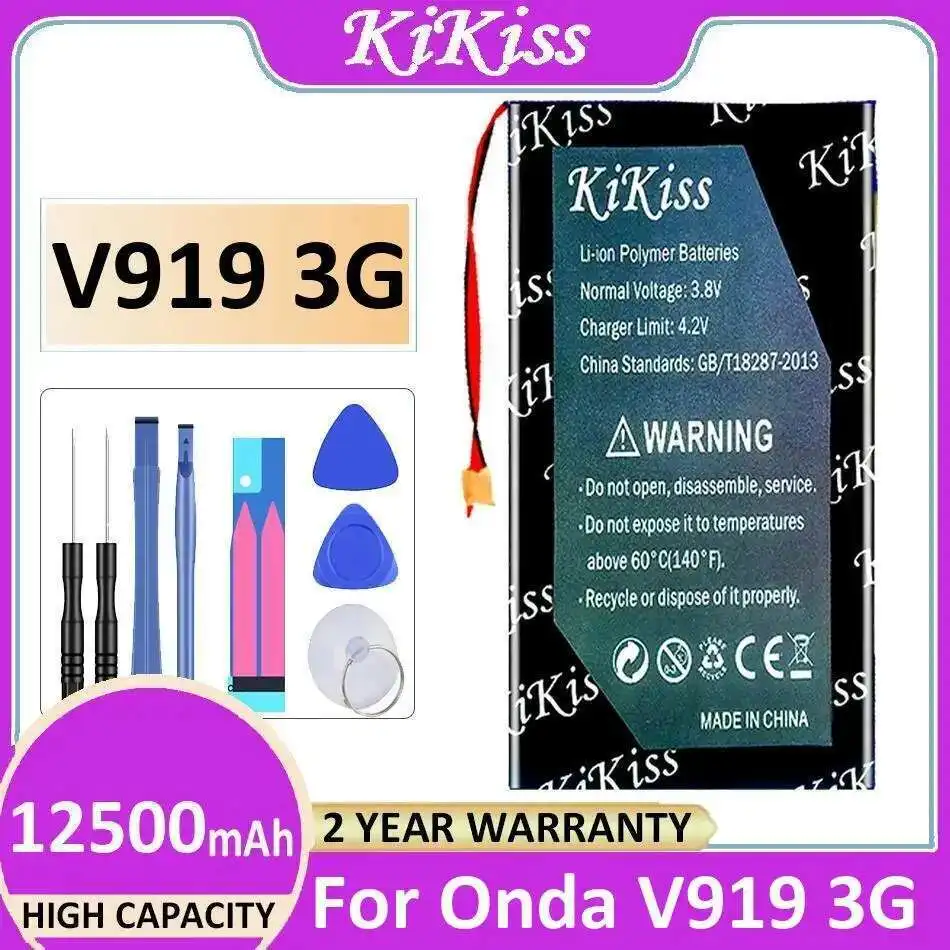 

12500Mah High Capacity Laptop Battery Premium Replacement For Onda V919 3G