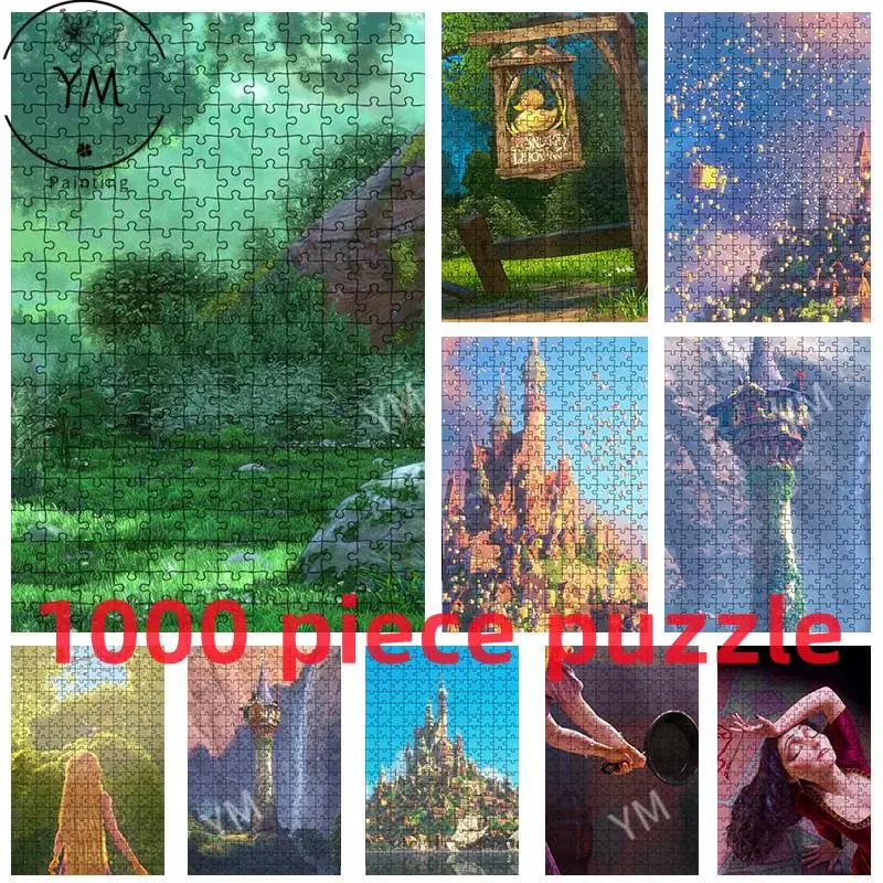 

Деревянные пазлы из мультфильма Disney, 1000 шт.