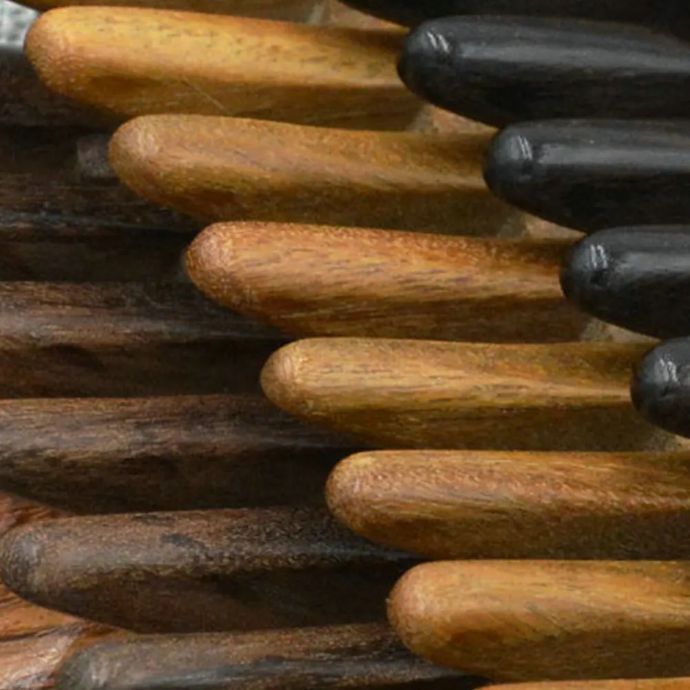 

Деревянная расческа, инструмент для очистки, длина 9,5 см, толщина 1,2 см, ширина 5,7 см, легкий для путешествий, домашнего использования, гладкий круглый антистатический подарок