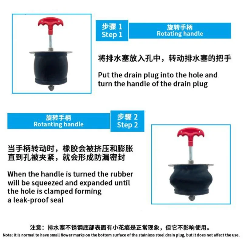 Leak Test of Pressure Tube With Rubber Expansion Plug of Automobile Radiator Squeeze Leak Detection Tool Repair Cooler