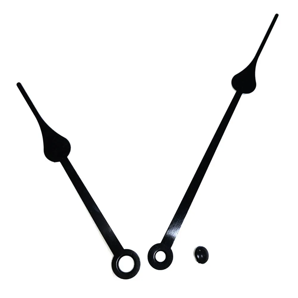 Silent Quartz Clock Movement Kit – Black Mute Scanning Needle for Wall, Desk, Cross-Stitch & Home Clocks