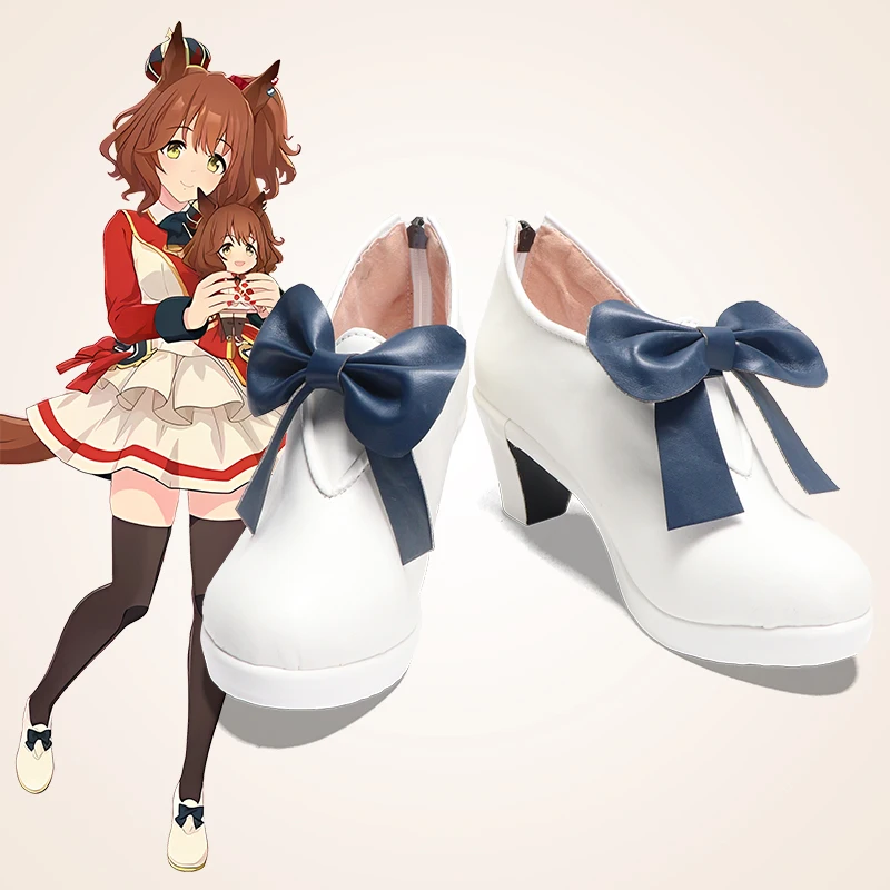 Game Pretty Derby Aston Machan Cosplay Shoes Combat Shoes Unisex Activity Party Role Play Clothing