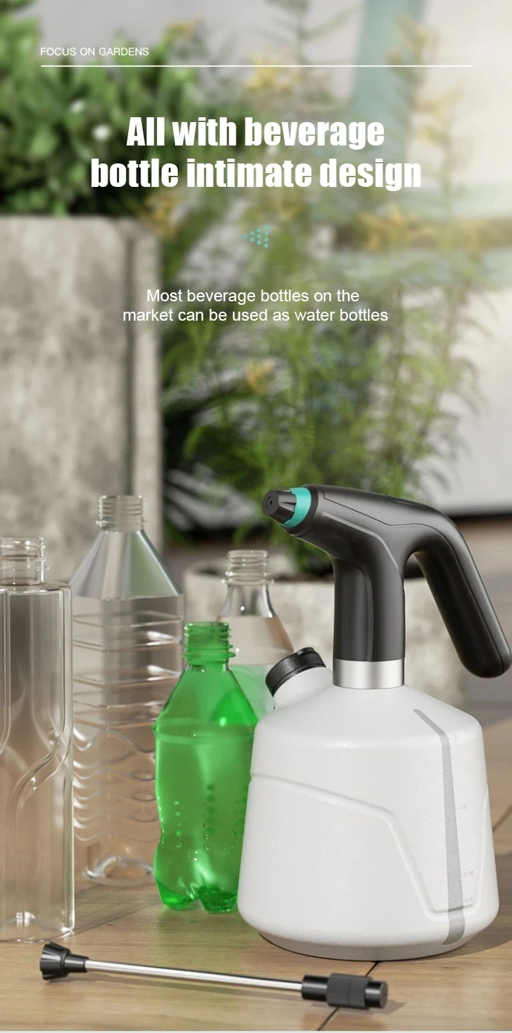 HOMEFISH 2L Elektrische Pflanzensprühflasche Automatischer Bewässerungszerstäuber USB Elektrischer Desinfektionssprüher Bewässerungsmaschine für Pflanzen – Detail 11