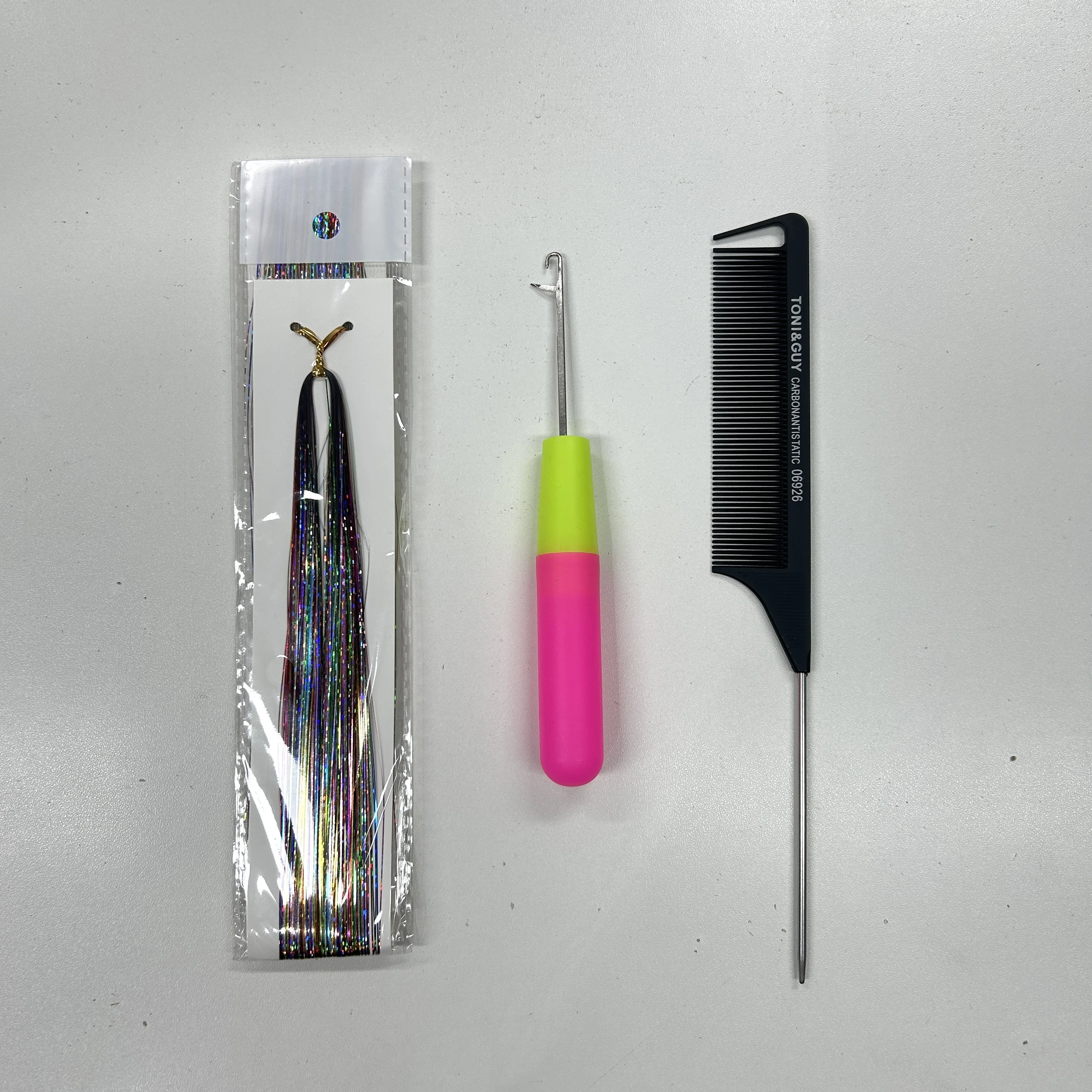 

3pcs/set Dreadlock Crochet Hook Wood Crochet Needles Hair Dreadlocks Tool For Braid Craft Strands Anti-static Comb