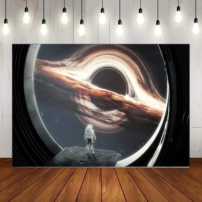 Astronaut Space Tapestry Bedroom Cool Galaxy Planet Wall Fantasy Outer Room Decor Art Poster Universe Space Planet Backdrop