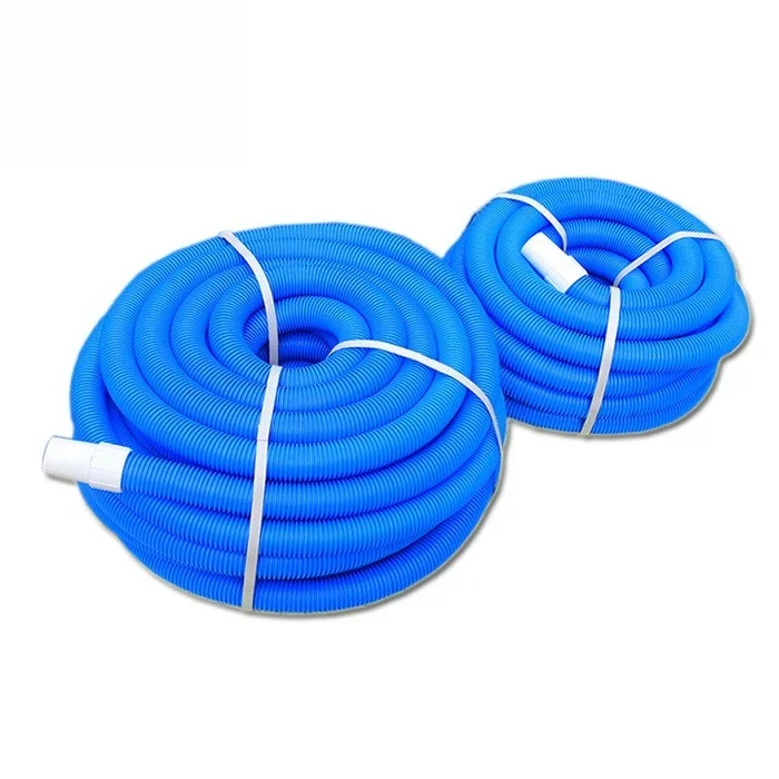 

Special hose for sewage suction in large swimming pools, pool sewage suction pipe, simple cleaning tool, blue threaded self-flo
