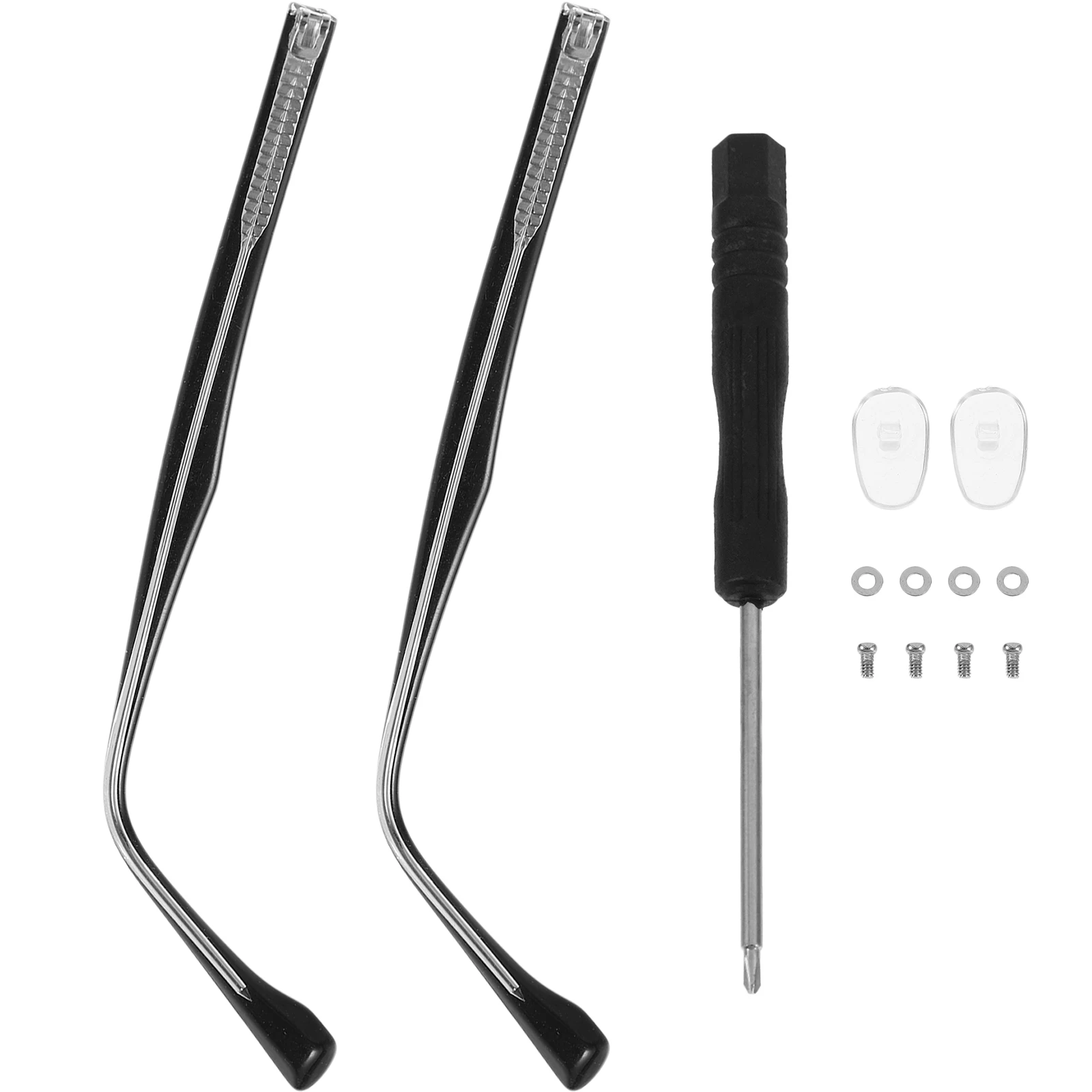 

Glasses Arm Replacement Universal Eyeglasses Parts Repair Kit Comfortable Wear Long Service Metal Resin Material Accessories