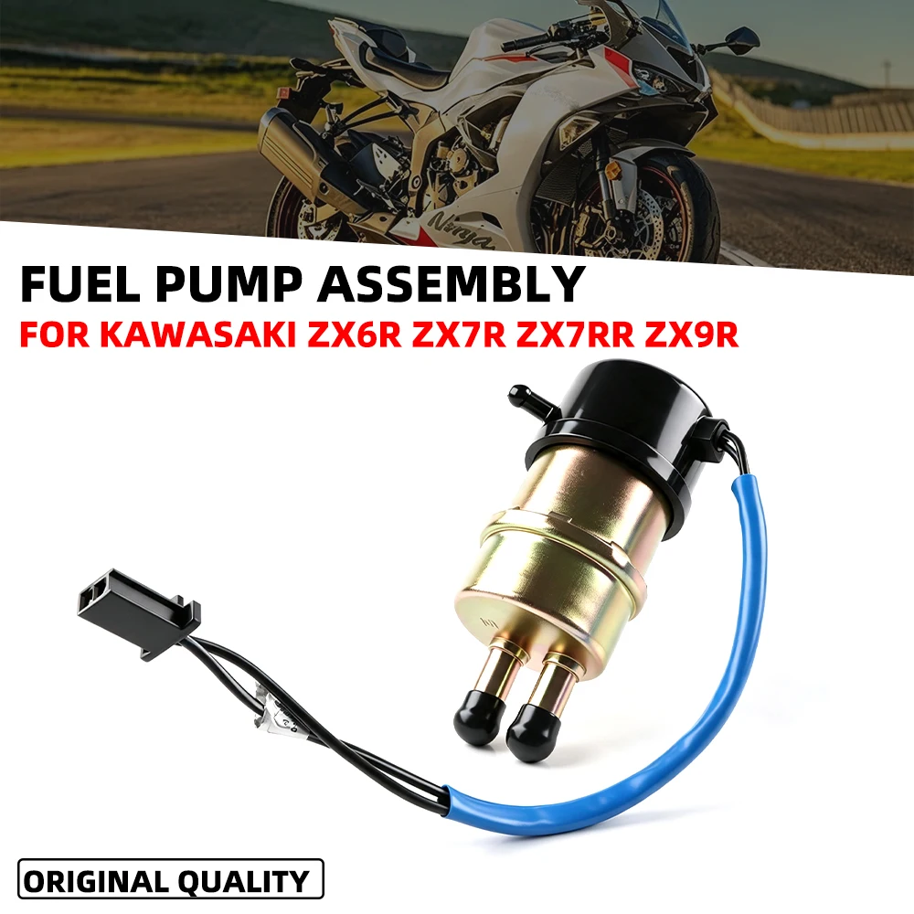 Fuel Pump For Kawasaki Ninja ZX6R ZX7R ZX7RR ZX9R ZX6 ZX7 ZX1100 ZX11 ZXR400 ZZR600 ZRX1100 ZZR1100 Ninja ZX-6 ZX-6R ZX-9R ZX-11