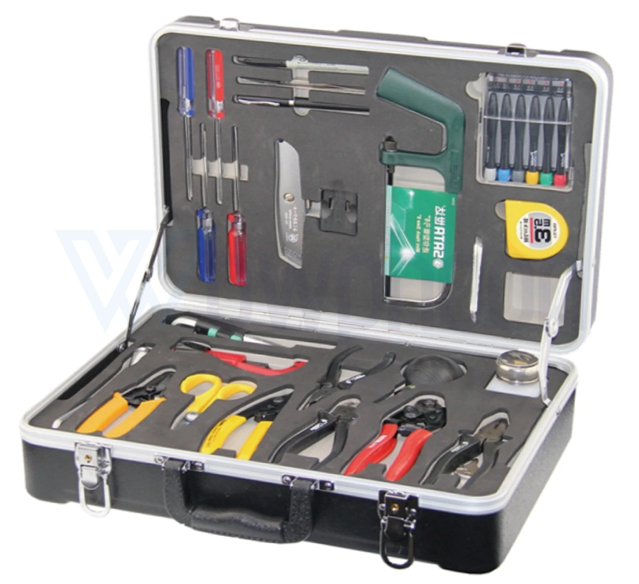 

Fiber Optic Cable Repair Toolbox, Tools for Installation, Construction, and Maintenance of Optical Cable, 20 PCs/Set customized