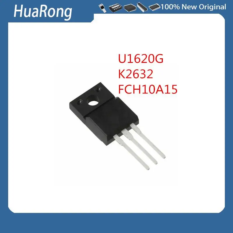 20PCS/LOT U1620G MURF1620CTG K2632 2SK2632 800V 2.5A FCH10A15 150V 11.1A TO-220F