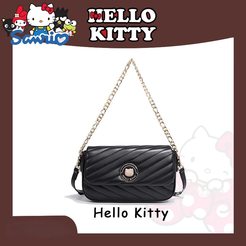 

Hello Kitty новая женская сумка через плечо, модная женская сумка через плечо, оригинальная женская сумка с героями мультфильмов, высокое качество